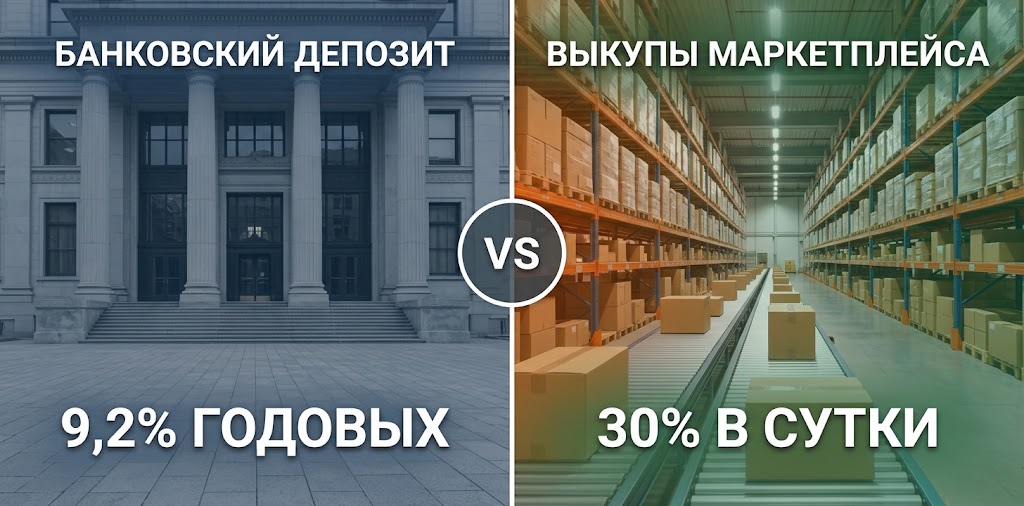 Депозит vs выкупы